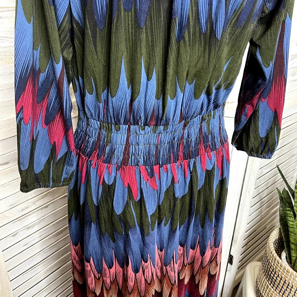Soft SURROUNDINGS Women's Ancient Isle Shirt Dress Multicolor NEW Medium Petite - Picture 13 of 16